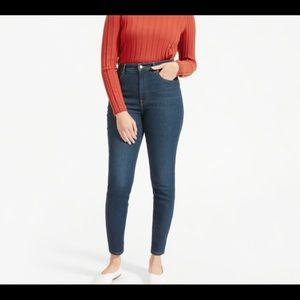 EVERLANE: Authentic Stretch High-Rise Skinny
